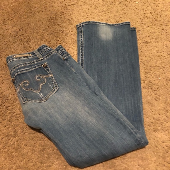 Express Denim - Express Rerock Boot Cut Jeans Size 4R